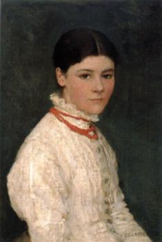 Sir George Clausen : Agnes Mary Webster